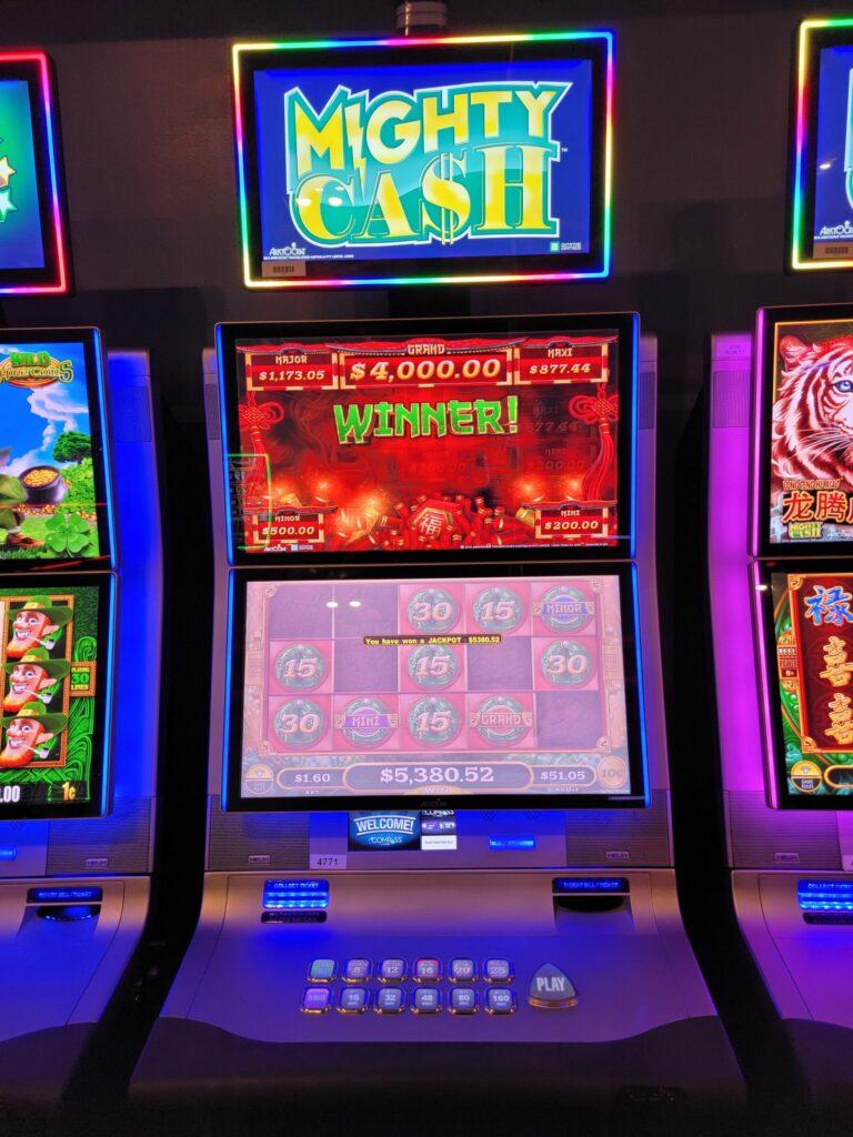 Play Mighty Cash At Mole Lake Casino In Crandon Wisconsin