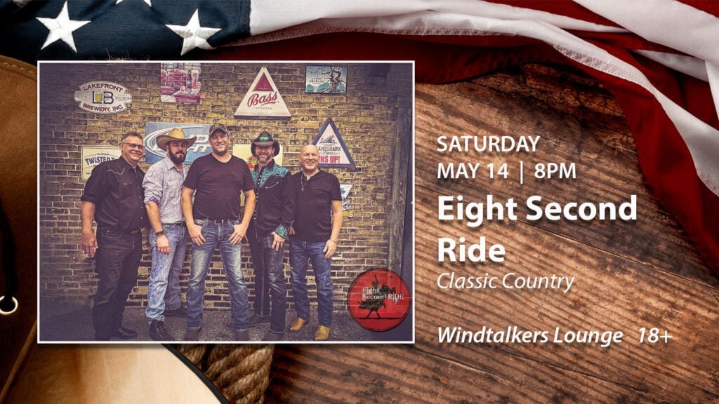 See Eight Second Ride Perform Live At Mole Lake Casino In Crandon Wisconsin