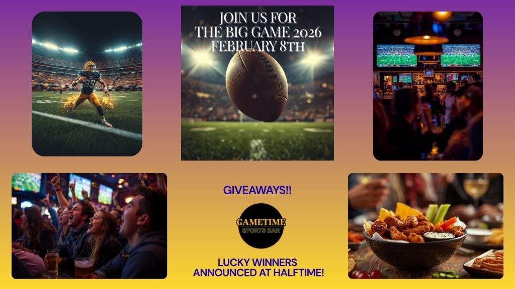 1 Join us for the Big Game