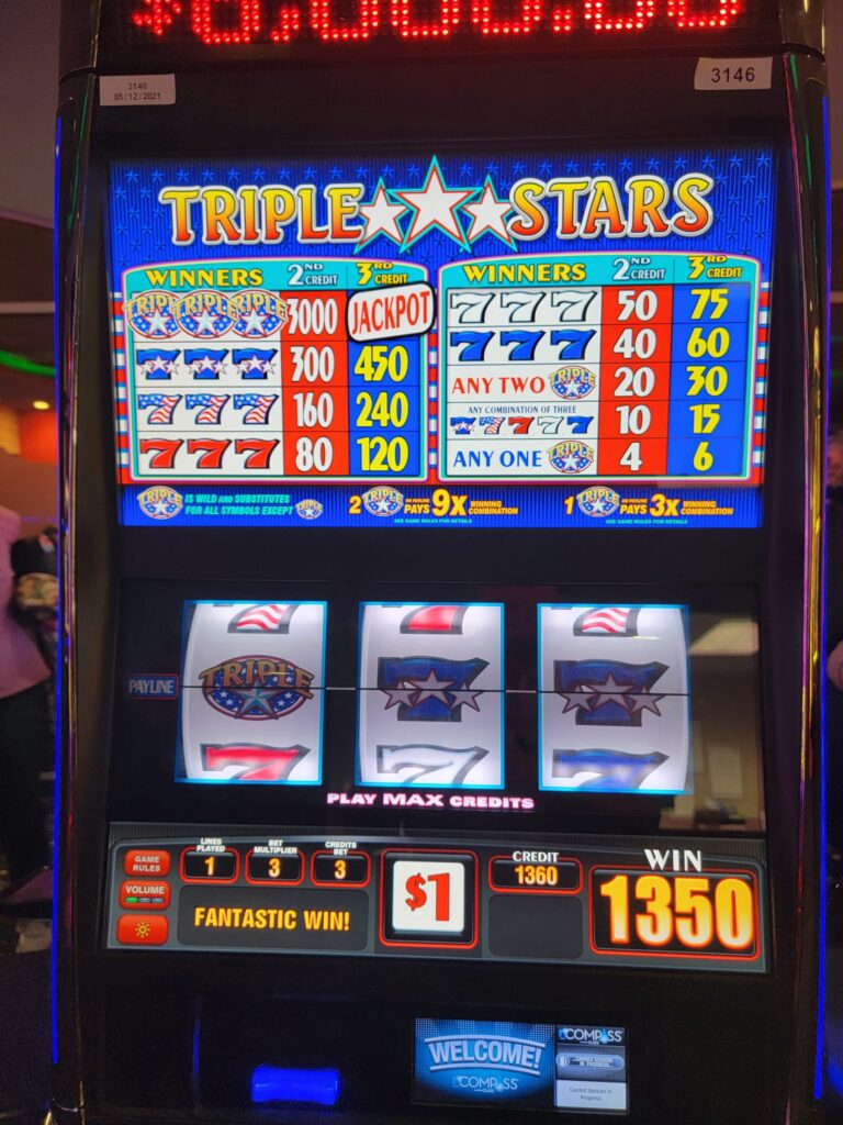 This Lucky Guest Won A Triple Stars Jackpot At Mole Lake Casino