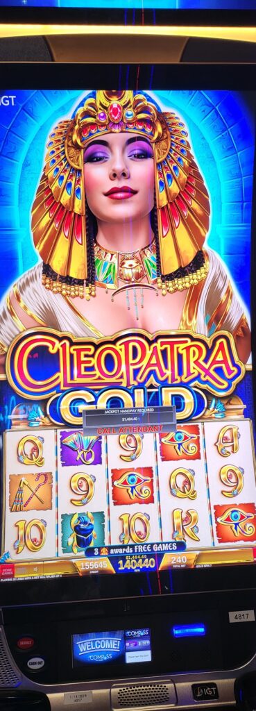 Play Cleopatra Gold At Mole Lake Casino