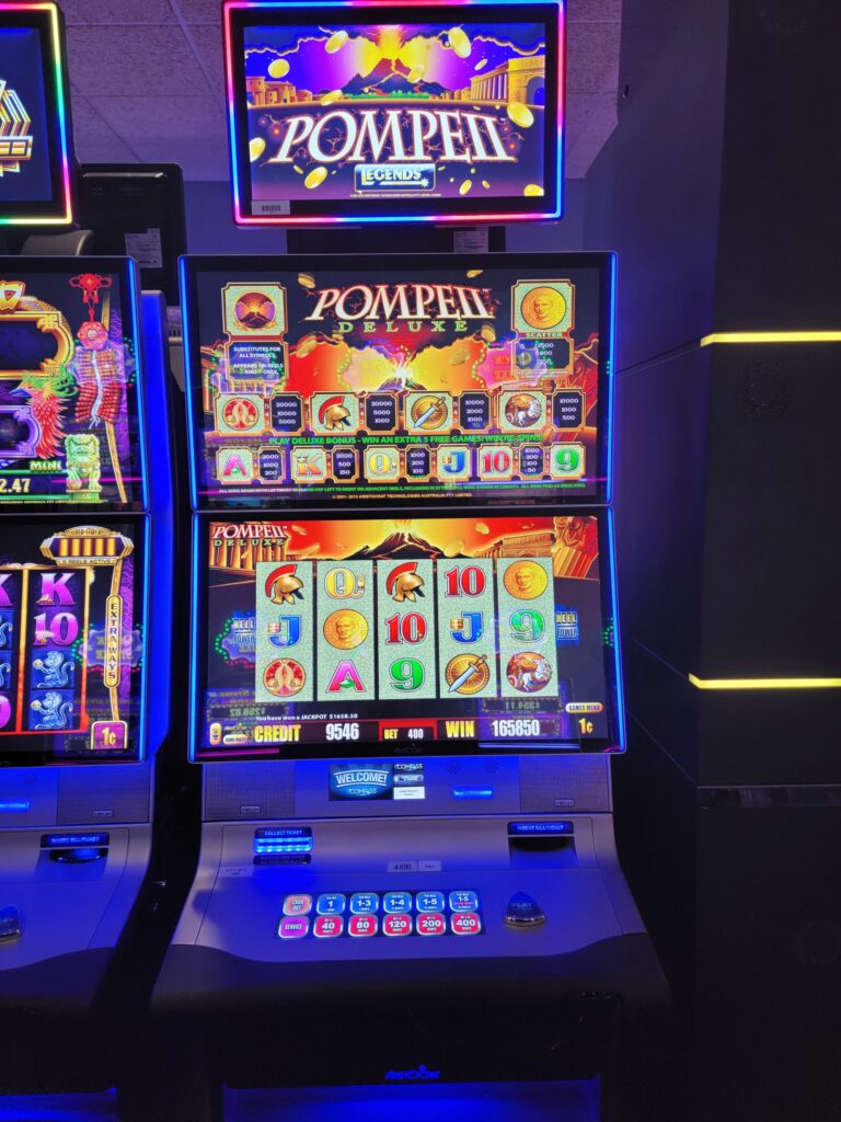 This Lucky Guest Won A Jackpot On Pompeii at Mole Lake Casino