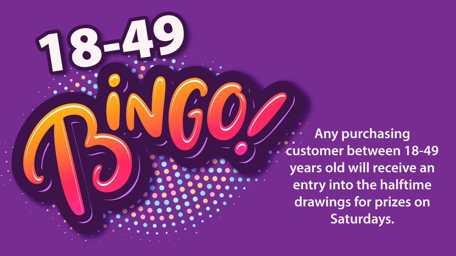 Play 18-49 Bingo At Mole Lake Casino This July