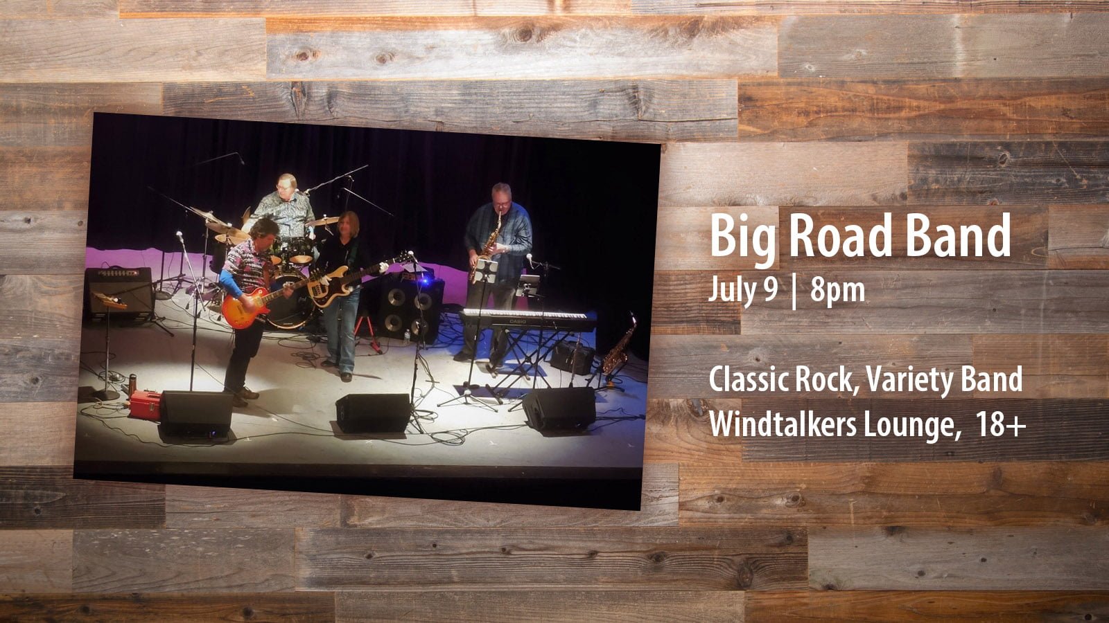 See The Big Road Band Perform Live At Mole Lake Casino In Crandon