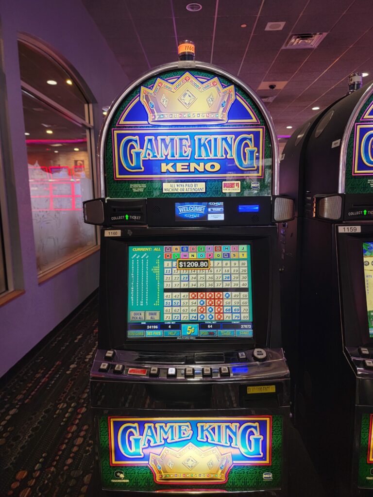 Play and Win on Game King Keno at Mole Lake Casino Lodge