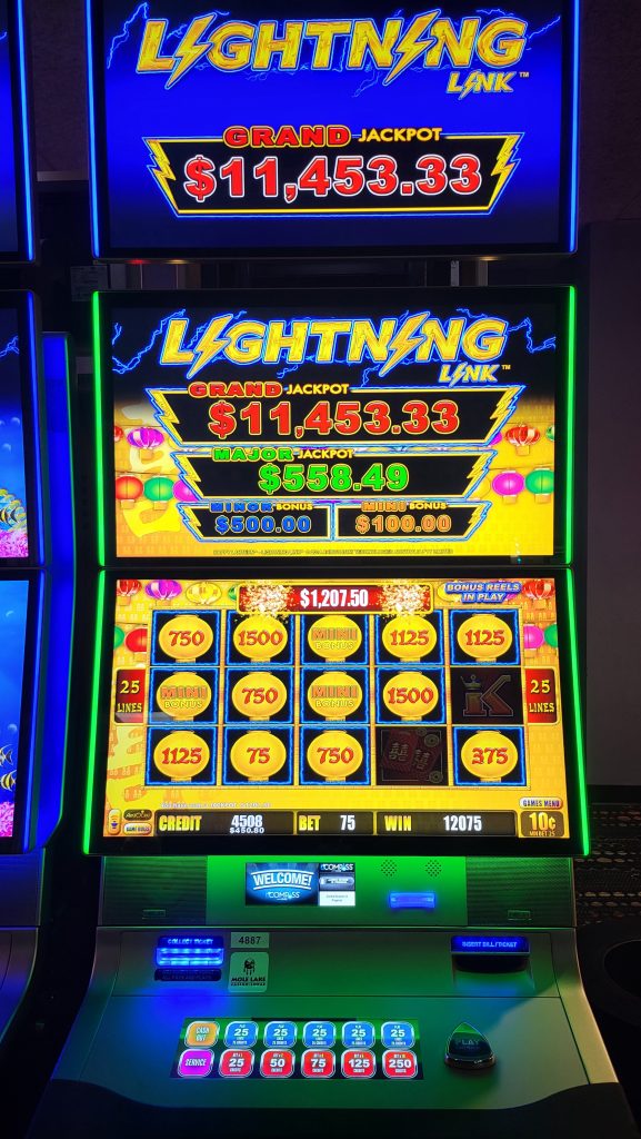 5-21-23 Lightning Link $1207.50