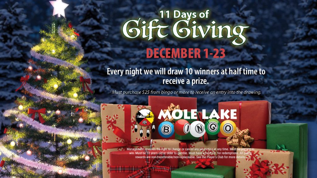11 days of gift giving LCD