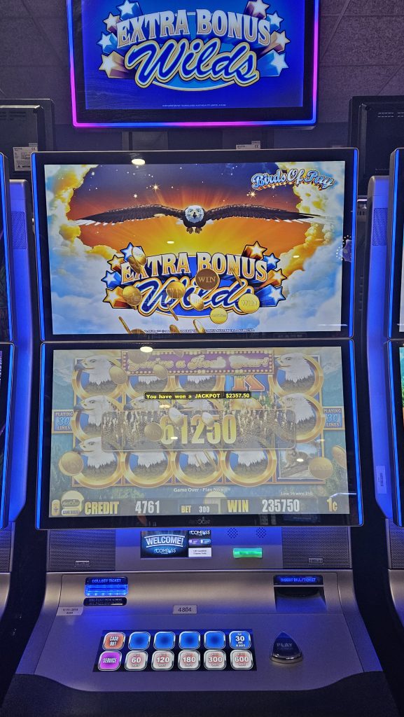 Casino Guests Play And Win At Mole Lake Casino In Crandon
