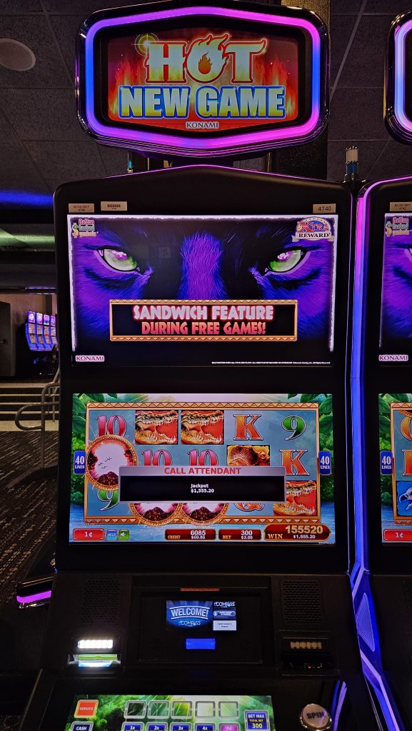 This Lucky Guest Won A Jackpot On Savage Eyes At Mole Lake Casino