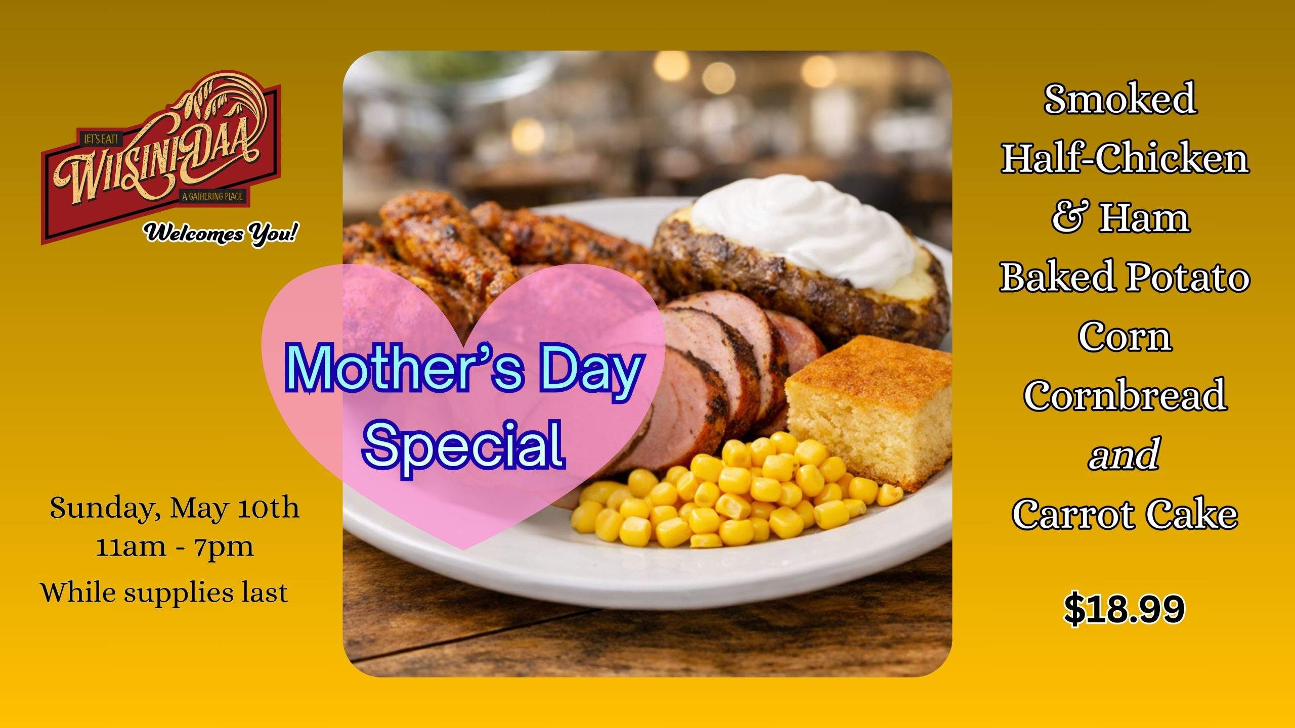 Mother’s Day Special Welcomes you